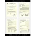 thumbnail image 3 of LECTORES DE SEGURIDAD voltX 'Constructor' (CLEAR +1,5 dioptrías) Gafas de seguridad de lectura con lente completa ANSI Z87.1+ y CE EN166F Estilo envolvente - Incluye cable de seguridad con tope para l, 3 of 9