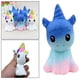 thumbnail image 2 of Gray Squis Antistress Entertainment Squishe Cartoon Unicorn Slow Rebound, 2 of 5
