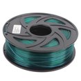 thumbnail image 1 of 3D Printing Filament, PLA Wire Transparent Green 3D Printer Filament, Easy To Print For Printing Consumables 3D Printer, 1 of 8