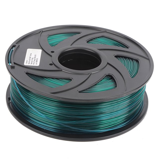 3D Printing Filament, PLA Wire Transparent Green 3D Printer Filament, Easy To Print For Printing Consumables 3D Printer