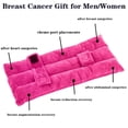 thumbnail image 2 of Seat Belt Pillow Post Surgery- Seatbelt Pillows for Post-Surgery, Chemo Port Pillow for Seat Belt, Port Pillows for Chemo Patients Seatbelt, Seatbelt Cushion for Heart Surgery Recovery（rose, 2 of 5
