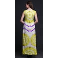 thumbnail image 4 of Bimba Tie-Dye Printed Front Slit Sleeveless Summer Spring Long Women BeachÂ&nbsp;Dress-XX-Large, 4 of 5