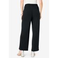 thumbnail image 2 of Roaman's Women's Plus Size Ultrasmooth Fabric Cropped Pant, 2 of 4
