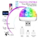 thumbnail image 2 of Mini luces de fiesta de bola de discoteca USB, luces estroboscópicas de escenario de DJ activadas por sonido, luces LED portátiles de atmósfera de coche para Navidad (2 paquetes), 2 of 5