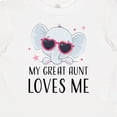 thumbnail image 4 of Inktastic Elephant My Great Aunt Loves Me Boys or Girls Baby T-Shirt, 4 of 5