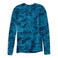 thumbnail image 4 of SCALES Topo Long Sleeve Performance Shirt Grey, Small, 4 of 5
