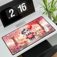 thumbnail image 3 of Happy Valentine’s Day Adorable British Shorthair Kitten Holding Heart Balloon Desk Mat Full Keyboard Mouse Pad Cat Lover Kitten Owner Gifts Large Mousepad - 00030, 3 of 5