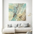 thumbnail image 3 of Giant Art 54x54 Blue Water II Fine Art Giant Canvas Print in Turquoise, 3 of 3