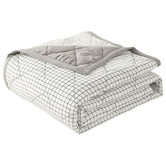59x79IN Lightweight Summer Cooler Quilt Cooler Comforter Blanket Double-Sided Cold Tech Fabric Blanket Revolutionary Cooling Comforter Lightweight Smooth Soft Breathable for Night Sweats Hot Sleepers