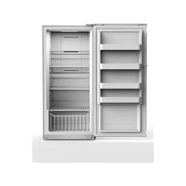 Midea 17 Cu. Ft. Stainless Convertible Upright Freezer 