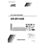 JVC DRMV150B (NEW) DVD Video Recorder VHS Hi-Fi Stereo With HDMI Output