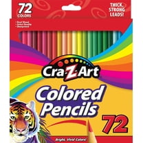 Cra-Z-Art Classic Colored Pencils, 72 Count, Multicolor, Beginner Child to Adult, Back to School