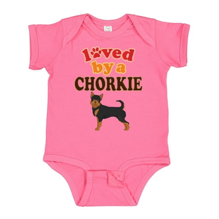 

Inktastic Chorkie Dog Chihuahua Yorkie Gift Baby Boy or Baby Girl Bodysuit