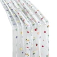 thumbnail image 2 of Table Runner 118 Inch Sheer Organza with Colorful Floral Embroidery for Wedding Party Dining Table, 2 of 6