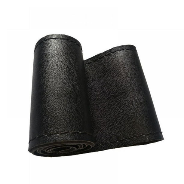 Steering Wheel Leather Cover,38cm / 15in Leather Steering Wheel Cover