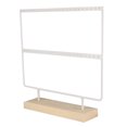 thumbnail image 1 of Filfeel Ear Stud Rack 2-Layer Earring Storage Rack, For Home Women Jewelry Stores Boutiques, 1 of 8