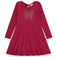 thumbnail image 4 of BTween Girls Long Sleeve Dresses, 3 Pack Soft Cotton Casual Dresses for Kids Ceris, Size 10/12, 4 of 6