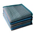 thumbnail image 2 of LACS Men's Solid White Cotton Handkerchiefs Pack, 2 of 4