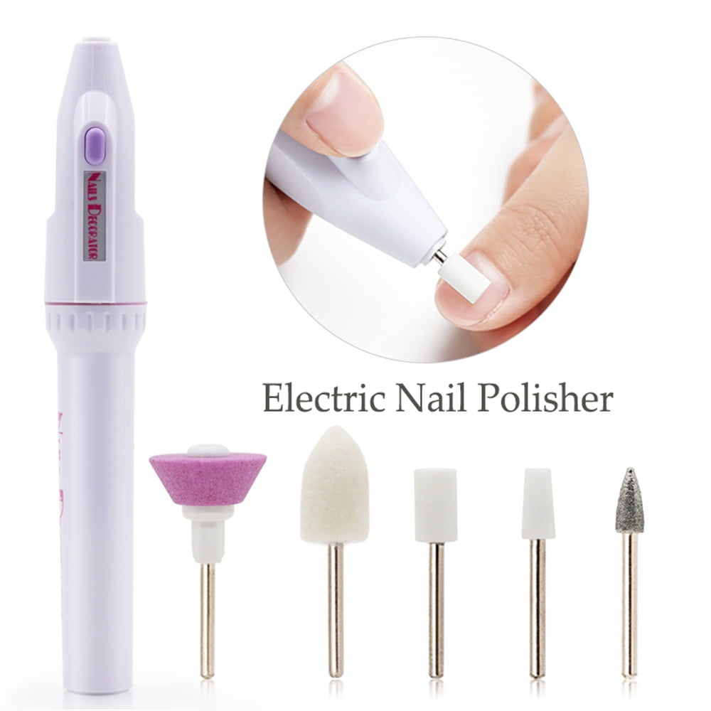 Manicure Pedicure Nail Art Beauty Care Polish Drill Tool Kit Set - Walmart.com
