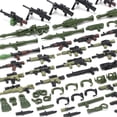 thumbnail image 5 of Building Block Toy Feleph, paquete de armas militares, 325 piezas, 5 of 5