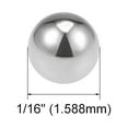 thumbnail image 2 of Bolas de rodamiento de 1/16" de Unique Bargains, bolas de precisión G25 de carburo de tungsteno, paquete de 25, 1/16" 25, 2 of 3