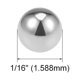 thumbnail image 2 of Bolas de rodamiento de 1/16" de Unique Bargains, bolas de precisión G25 de carburo de tungsteno, paquete de 25, 1/16" 25, 2 of 3