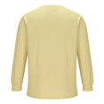 thumbnail image 4 of Shirts for Men Sweatshirts Men's Drying Loose Fitting Sports Fashion Long Sleeved Round Neck Top/shirt Plus Size Comfortable Undershirt Casual Indoor Wear, 4 of 4