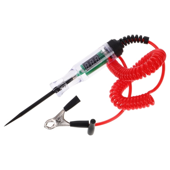 KAKOWELY outlet tester Automotive Circuit Tester Light 3-70 V Digital Led Voltage Tester Pen With Metal Probe Car Electric Tester For Continuity Power Circuits