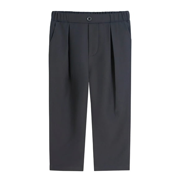 Girls Dress Pants for Everyday Comfort and School Performance Versatility Classic Straight-Leg Trousers for Children Suitable for Daily Casual and School Activities