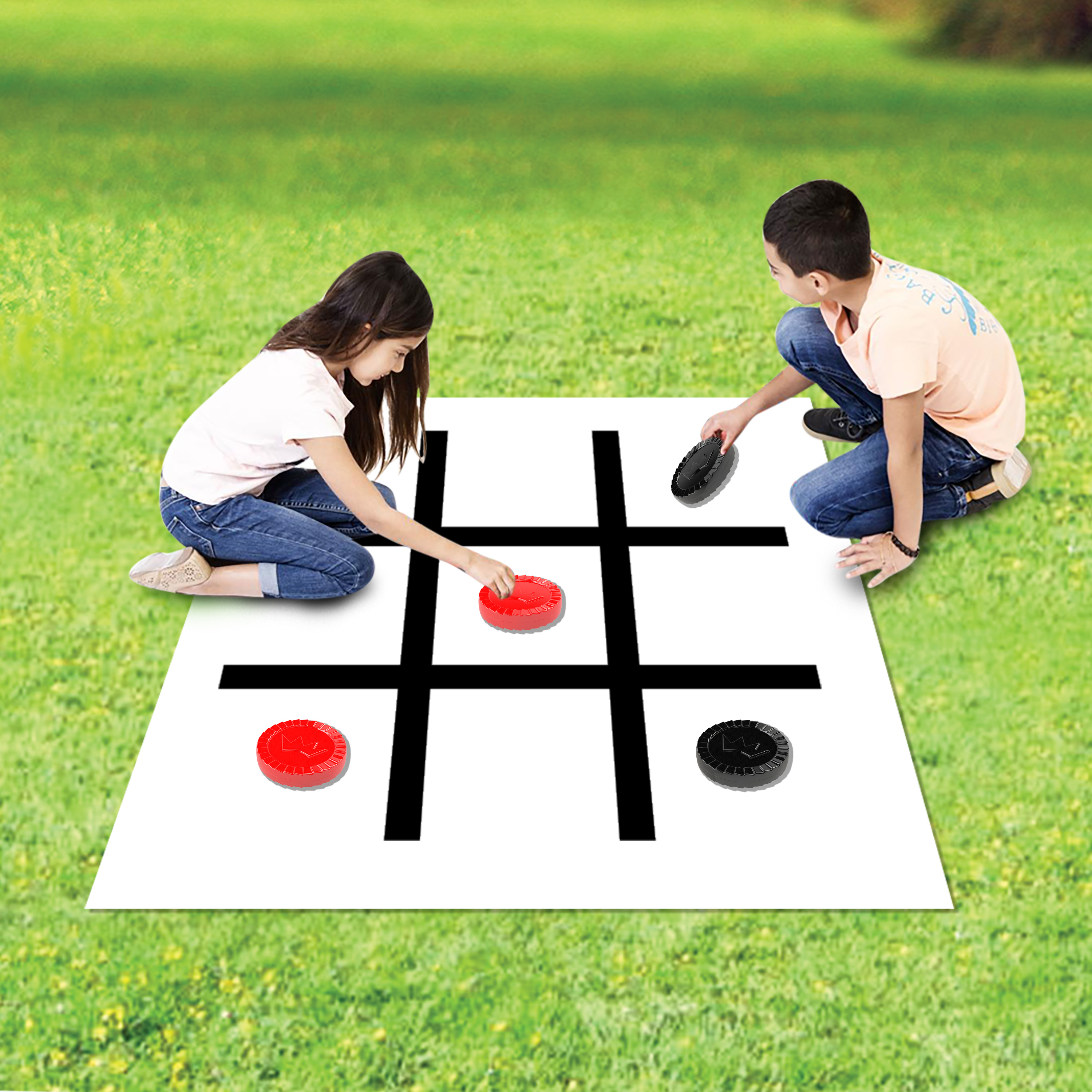Play Day Jumbo Checkers Classic Game Set - image 5 of 5