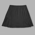 thumbnail image 3 of GYRATEDREAM Girls Athletic Tennis Skirts Flowy High Waisted Tiered Pleated Skirts Workout Sport Performance Skorts for XXL Black, 3 of 6