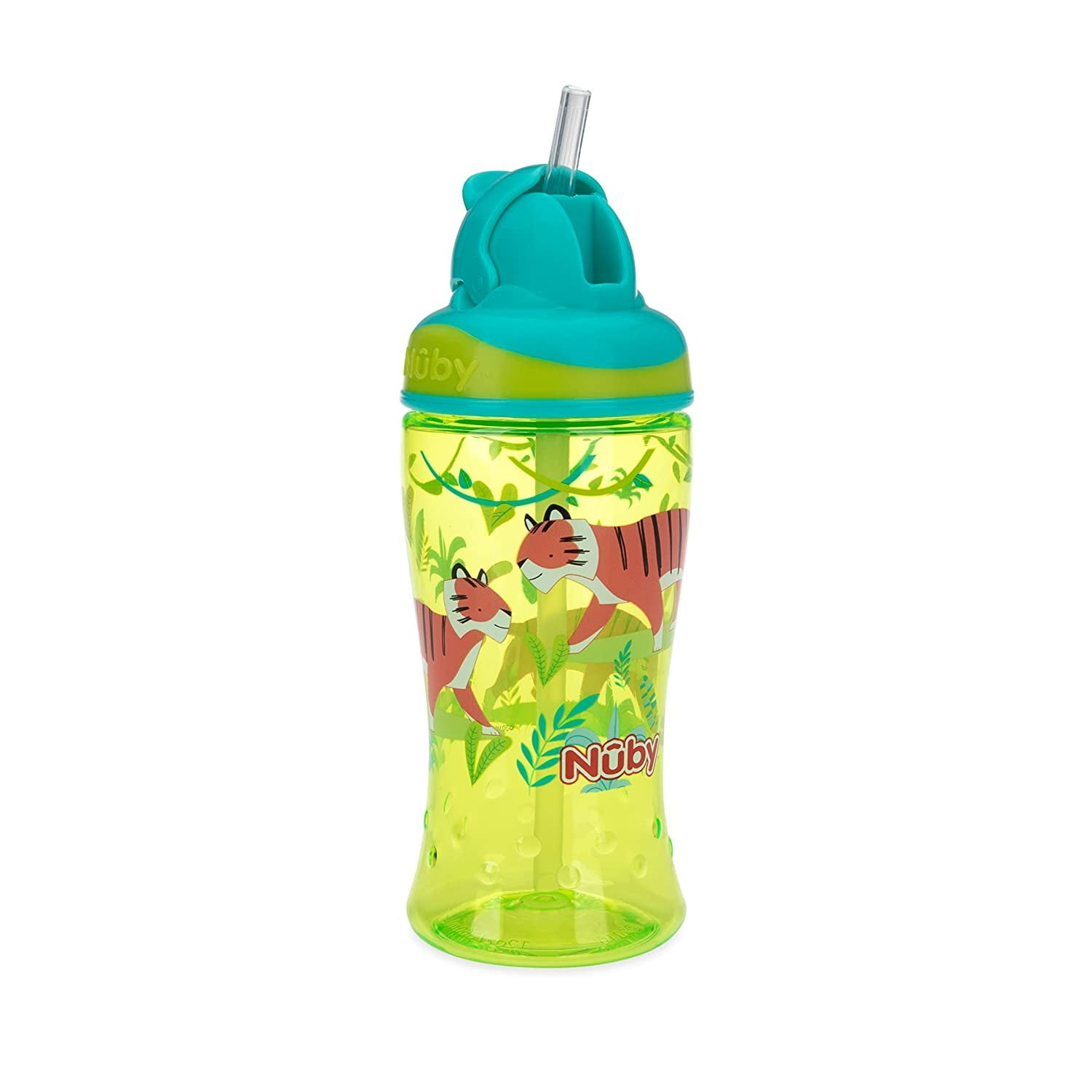 DDI 2367753 12 oz Nuby No-Spill Boost Cups with Flip-it Straw for 18 Plus Months - 2 per Pack - Case of 24