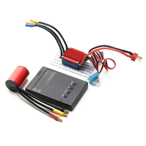 S2430 SIN ESCOBILLAS S2430 7200KV MOTOR SIN ESCOBILLAS 4P Sensor de pecado 25 A CARDIA DE CONTROLADOR DE VELOCIDAD ELECTÓNICA DE ESCLES DE ESCLOS DESCRESOS