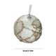 thumbnail image 3 of Adorno colgante de espuma para árbol de Navidad con perlas - Decoración colgante de 8 cm en blanco, rosa, azul, dorado, rojo - 1 pieza de decoración navideña, 3 of 6
