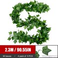 thumbnail image 1 of Amdohai Artificial Hanging Vines Green Leaves Greenery Plant Foliage for Home Kitchen, 1 of 9