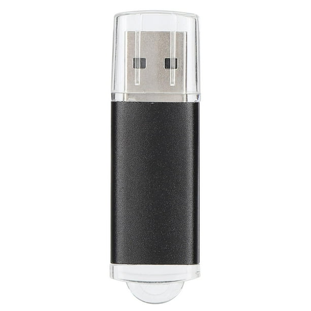 USB Flash Drive with Transparent Protection, Black, Portable Storage, Memory Stick for PC, Tablet, 32GB