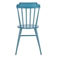 thumbnail image 6 of SAFAVIEH Broderick Outdoor Patio Side Chair, Matte Navy Blue, Set of 2, 6 of 11