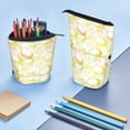 thumbnail image 5 of Lsque Lemon Potatoes Pattern Telescopic Pencil Bag Pen Holder Stationery Case, Stand-up Retractable Transformer Bag Organizer, 5 of 6
