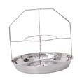 thumbnail image 3 of Luzkey Plateau de Cuisson Panier de Rangement, Panier de Rangement de Grille, Accessoires de Grillade, Cuisson Extérieure, Plateau de Barbecue Portable en Acier Inoxydable, 3 of 8
