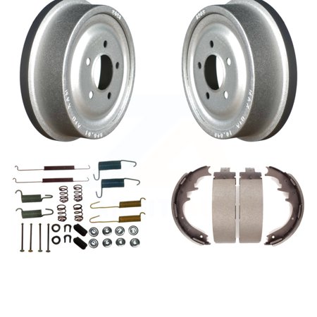 Transit Auto - Rear Coated Brake Drum Shoes Spring Kit For Ford Ranger ...