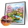 thumbnail image 2 of Wdftyju 5D DIY Diamond Painting Kits Peach Garden Full Round Drill Wall Decor Art Crafts Wdftyju 6kp9mm5mk0gu9zr6, 2 of 9