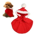 thumbnail image 4 of Capa de Navidad para mascotas ANGGREK Ropa de capa para perros Tela Suave Agradable a La piel, 4 of 7