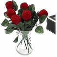 thumbnail image 2 of UBIUO 2 pcs Rose Shape Ring Jewelry Packaging Display Boxes Simulation Wedding Anniversary for Girlfriend Wife Romantic Marriage Proposal, 2 of 4