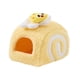 thumbnail image 5 of Cama para cobayas, casa suave para animales pequeños, acogedora y cálida, refugio de forro polar con establo Amarillo, 5 of 9
