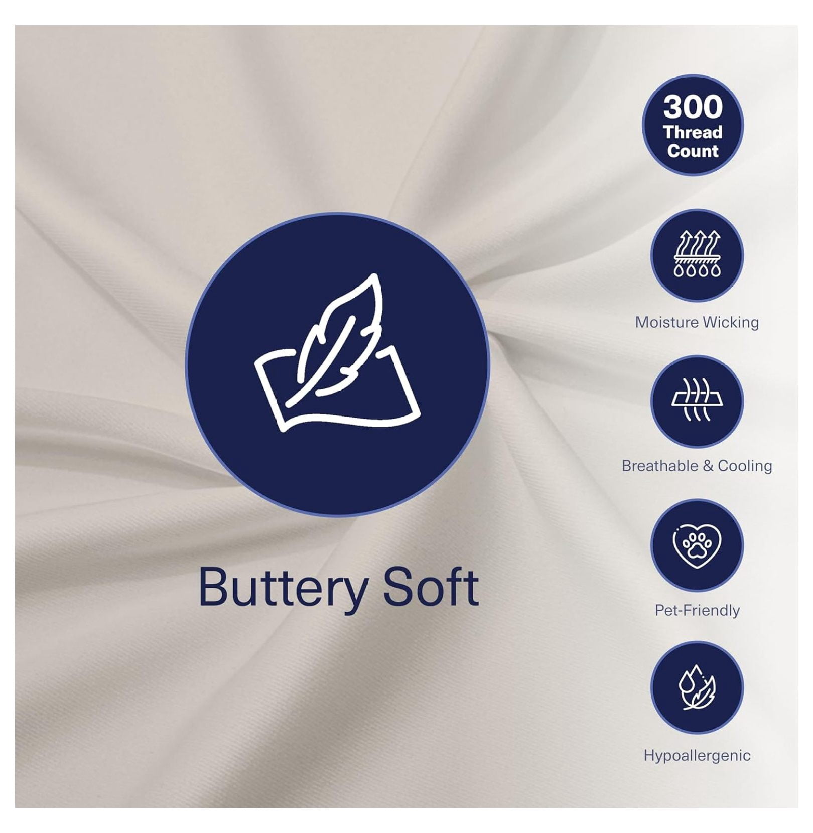 Kickoff Viscose Bamboo Fitted Sheet Queen Size, 100% Organic Cooling Sheets Fitted ONLY Viscose Bamboo Sheets Queen Size Bed Sheet for Hot , Extra Deep Pocket, 4 Corner Strap (Q, Dove Grey)