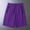 Purple, variant on Ussuma Ice Silk Shorts for Women with Pockets Solid Color Womens Shorts Drawstring Shorts Leisure Loose Casual Climb a Mountain Sports Run XXL Purple