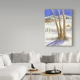 thumbnail image 3 of Trademark Fine Art 'Birch with Cardinal' Canvas Art by Annelein Beukenkamp, 3 of 3