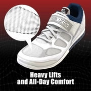 Nordic Lifting Weightlifting Shoes, White, Size 8 US