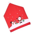 thumbnail image 4 of 4 Uds. Funda para Silla Con Sombrero Papá Noel Multiusos Navideña El (4 Uds.), 4 of 4