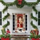 thumbnail image 4 of Seyotauo Christmas Door Cover Decoration Santa Claus Front Door Cover Xmas Hanging Banner Santa Background for Home Holiday Christmas Decoration, 4 of 6